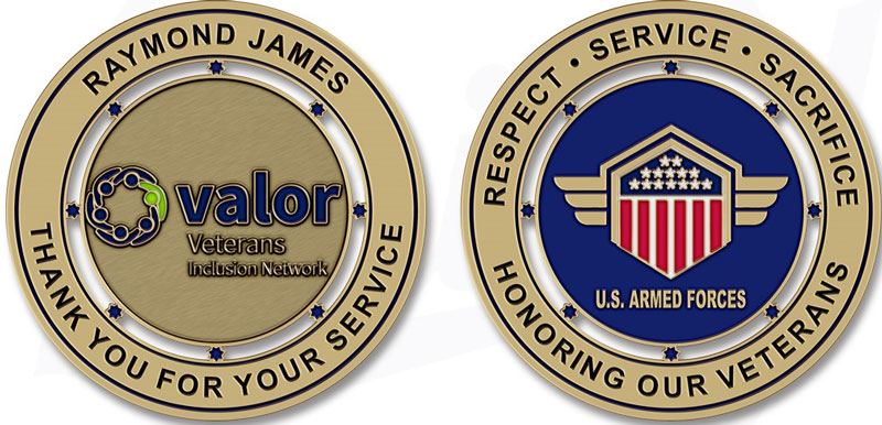 valor challenge coins